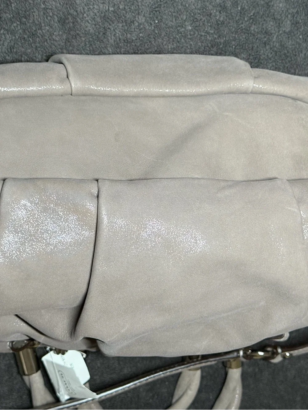 Coach Madison Sophia Metallic Leather Bag